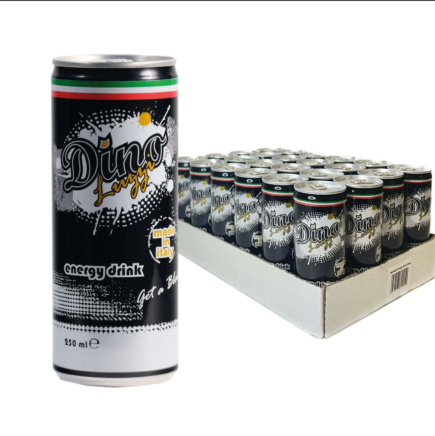 DinoLuzziEnergyDrink Original 250 ml x 24 Lattine